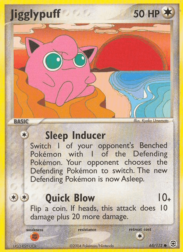 Jigglypuff, carte 65 de FireRed & LeafGreen