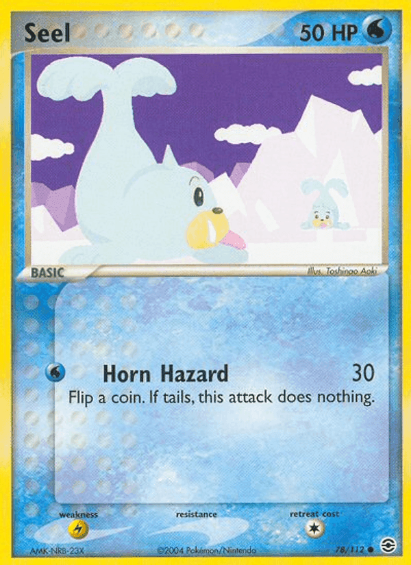 Seel, card 78 from FireRed & LeafGreen