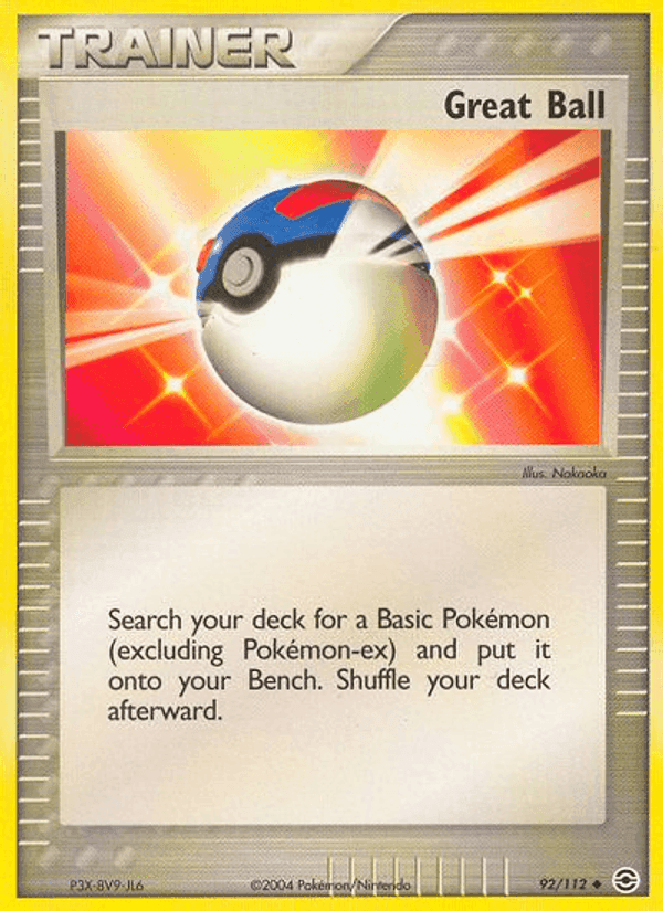 Great Ball, carte 92 de FireRed & LeafGreen