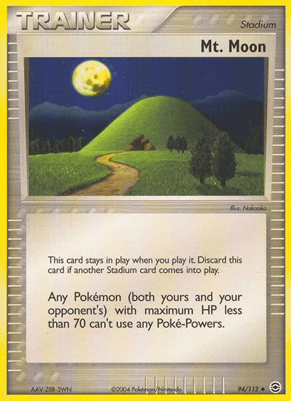 Mt. Moon, carta 94 de FireRed & LeafGreen
