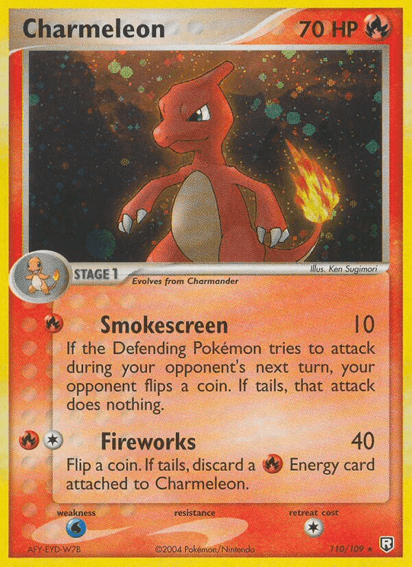 Charmeleon, carte 110 de Team Rocket Returns