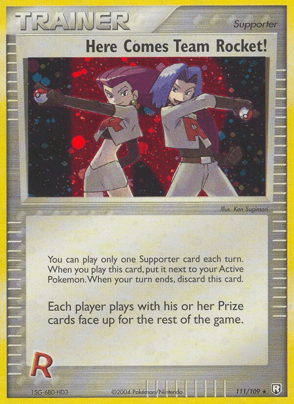 Team Rocket Returns の 111 番、Here Comes Team Rocket!