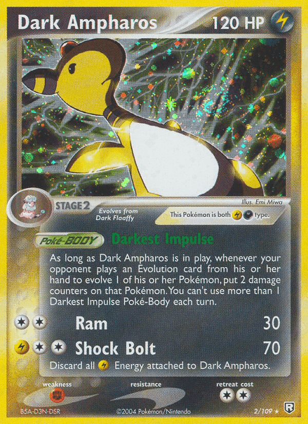 Dark Ampharos, carta 2 di Team Rocket Returns