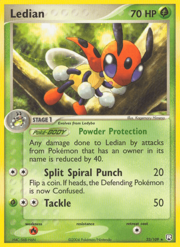 Ledian, carta 23 de Team Rocket Returns