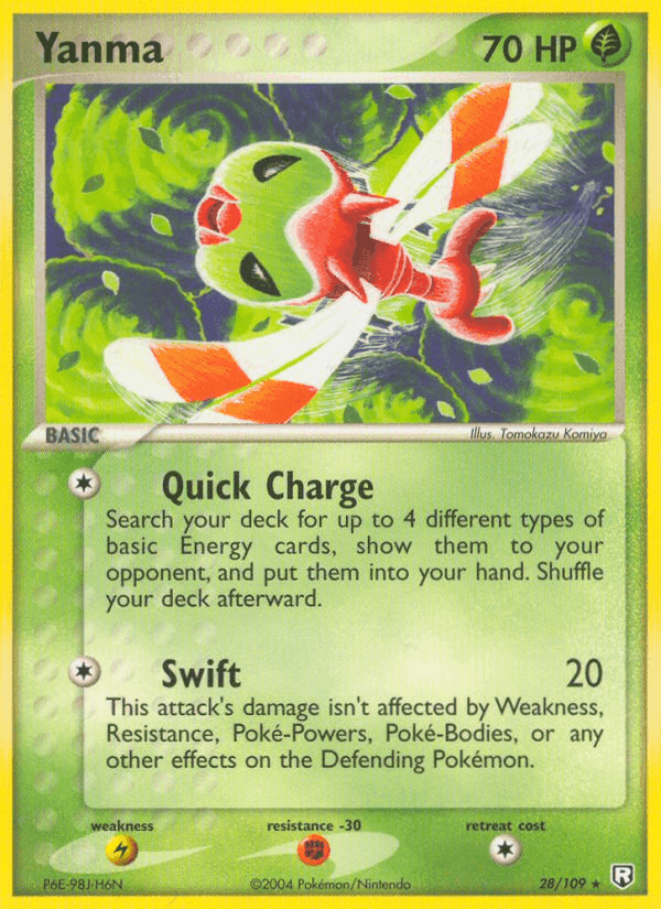 Yanma, carta 28 di Team Rocket Returns