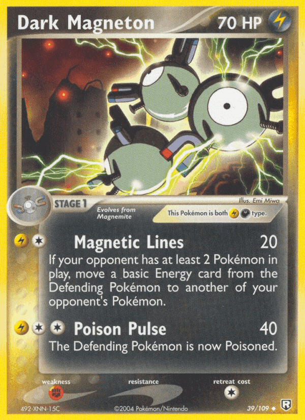 Dark Magneton, carta 39 di Team Rocket Returns