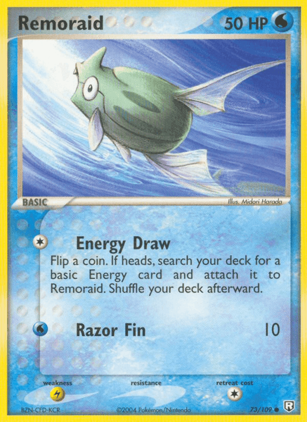 Remoraid, carte 73 de Team Rocket Returns
