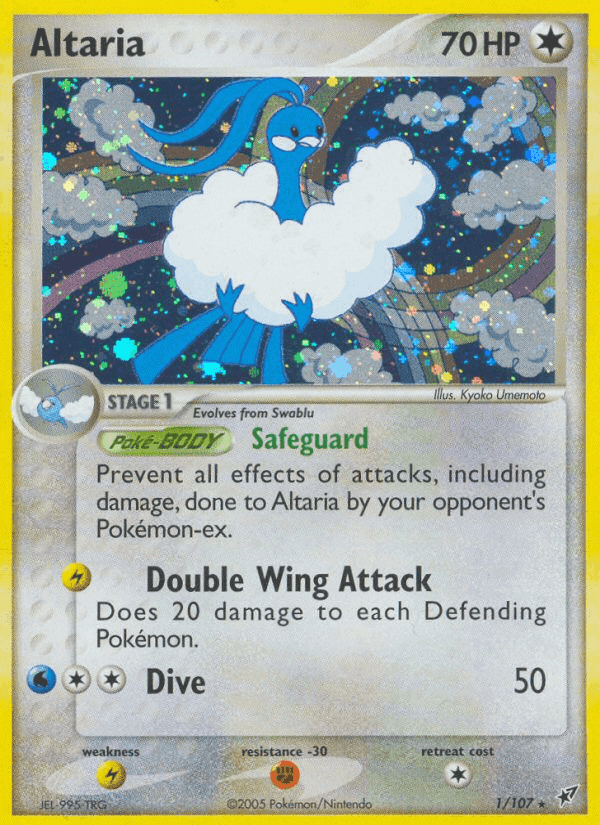 Altaria, carta 1 di EX Deoxys