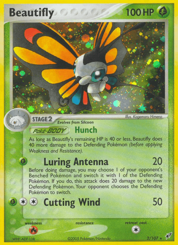 Beautifly, carta 2 di EX Deoxys