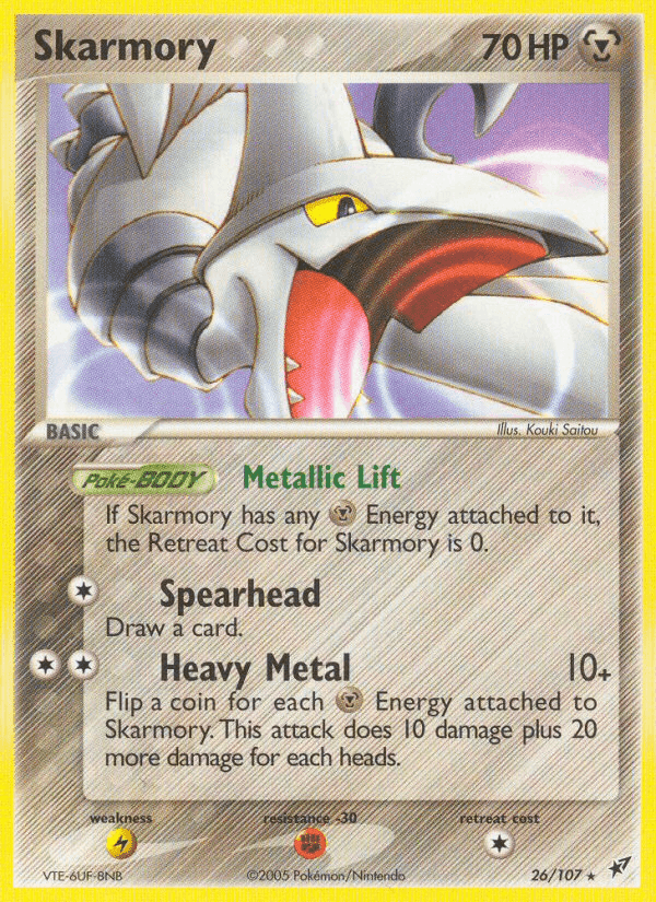 Deoxys の 26 番、Skarmory