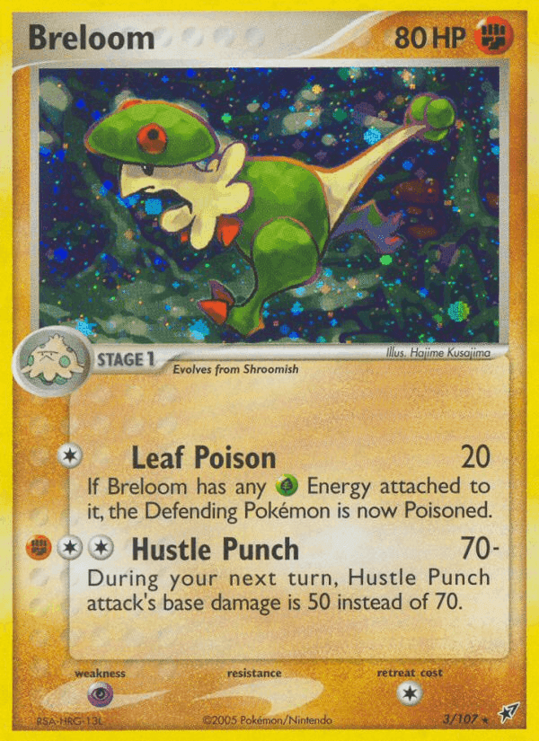 Breloom, carta 3 di EX Deoxys