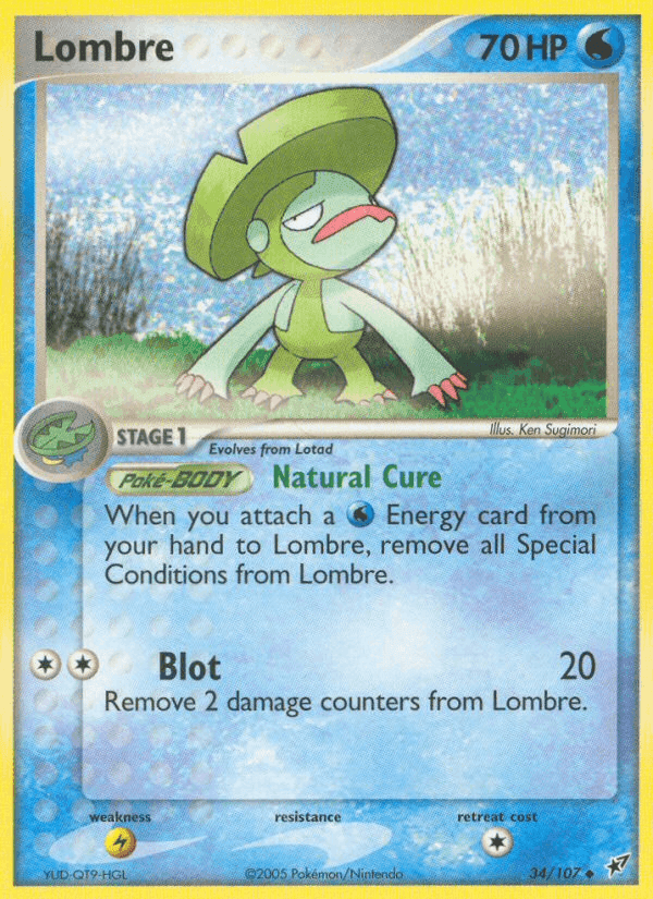 Lombre, carta 34 di EX Deoxys