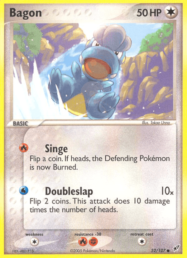 Bagon, carta 52 di EX Deoxys
