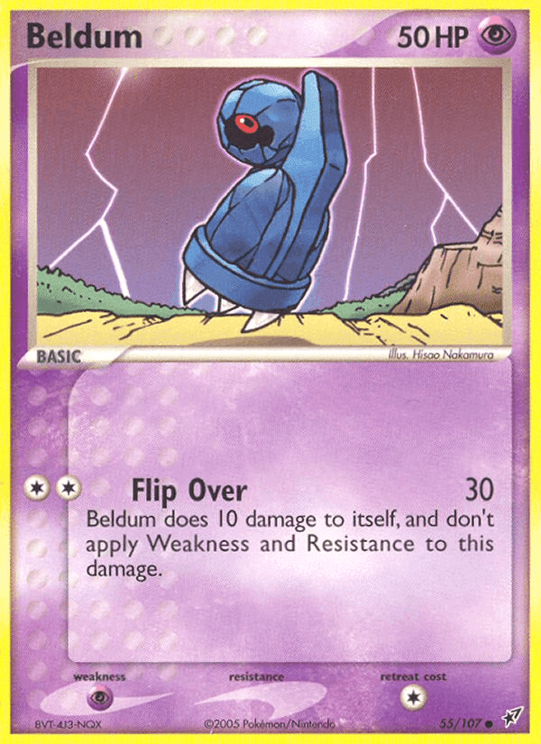 Beldum, carta 55 di EX Deoxys