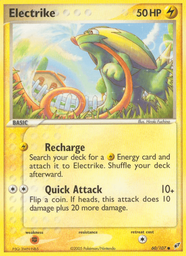 Electrike, carta 60 di EX Deoxys