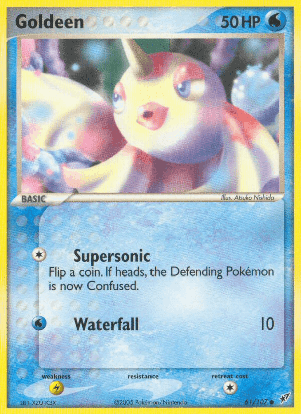 Goldeen, card 61 from Deoxys
