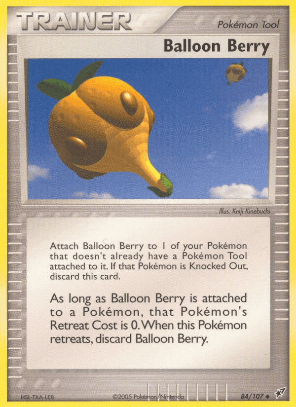 Balloon Berry, card 84 from Deoxys