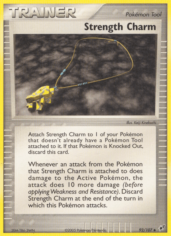 Strength Charm, card 92 from Deoxys