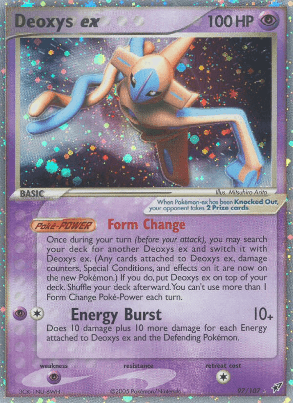 Deoxys ex, card 97 from Deoxys