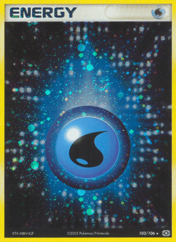 Water Energy, card 103 from Emerald