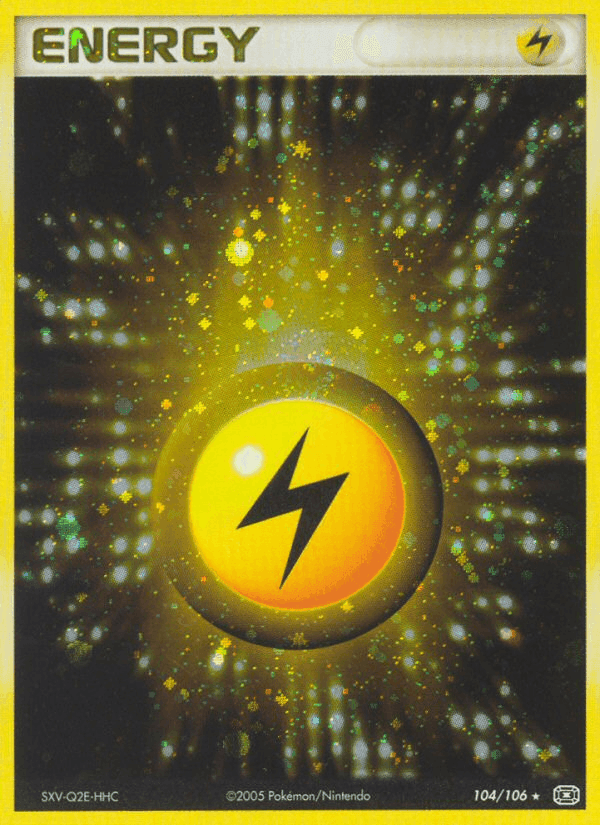 Lightning Energy, card 104 from Emerald