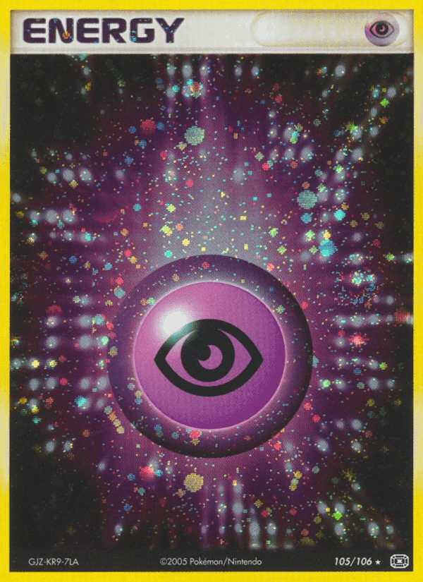 Psychic Energy, card 105 from Emerald