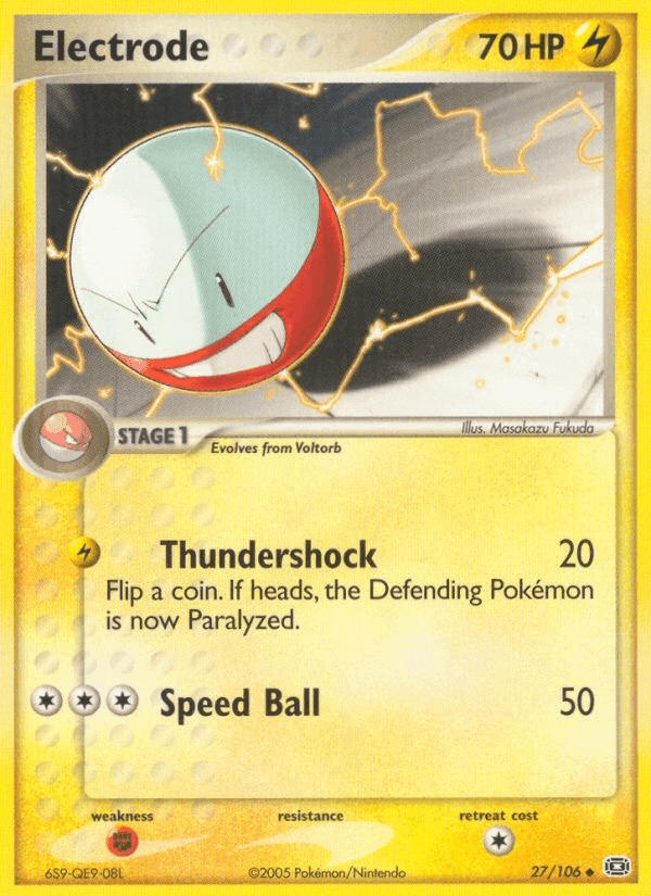 Electrode, carta 27 di EX Smeraldo
