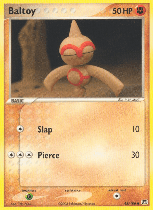 Baltoy, carta 43 de EX Esmeralda