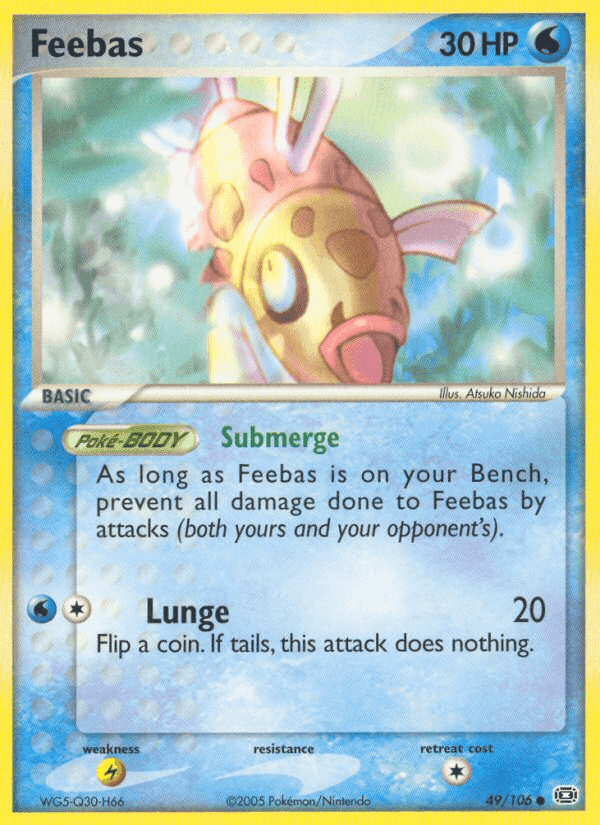 Feebas, carta 49 di EX Smeraldo
