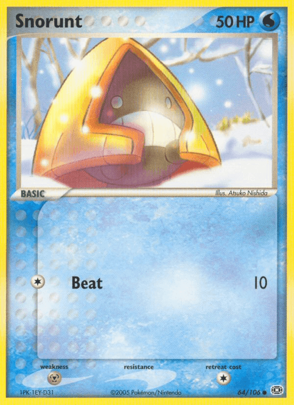 Snorunt, card 64 from Emerald