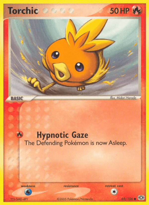Torchic, card 69 from Emerald