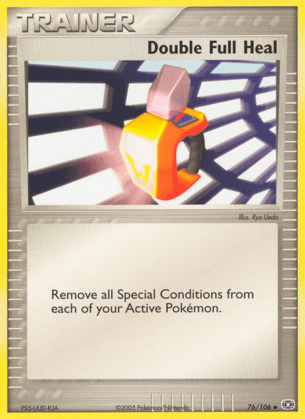 Double Full Heal, card 76 from Emerald