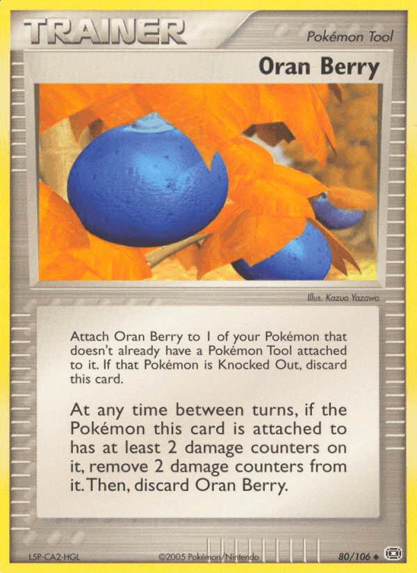 Oran Berry, card 80 from Emerald
