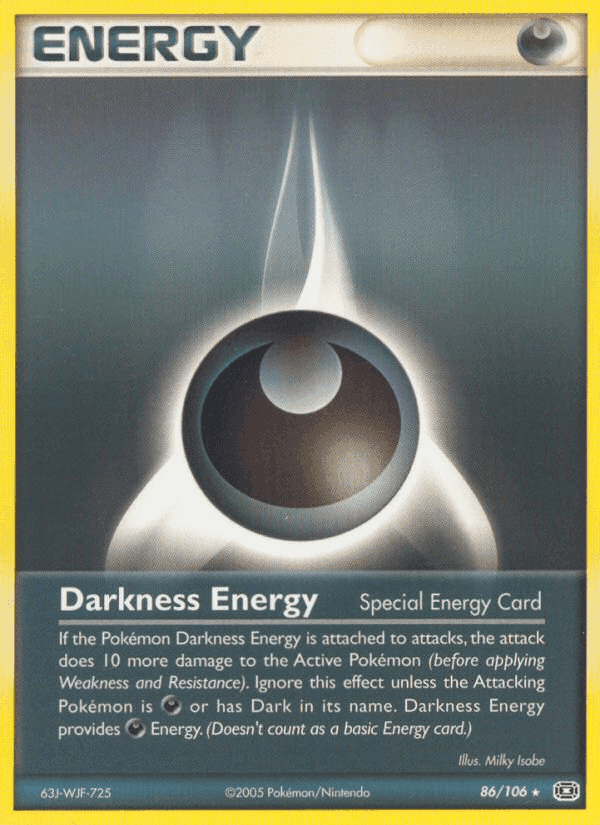 Darkness Energy, card 86 from Emerald
