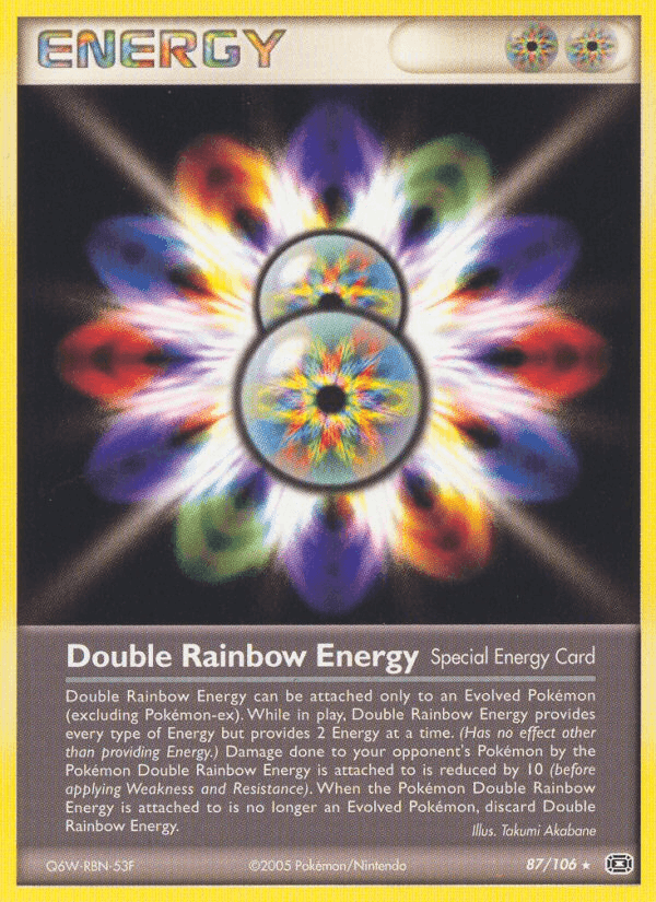 Double Rainbow Energy, card 87 from Emerald