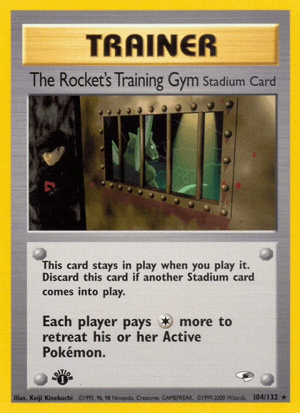 The Rocket's Training Gym, carta 104 di Gym Heroes