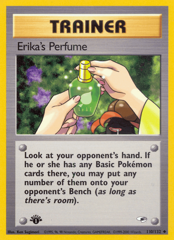 Erika's Perfume, card 110 from Gym Heroes