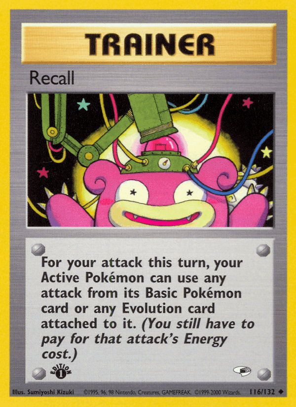 Recall, carta 116 di Gym Heroes