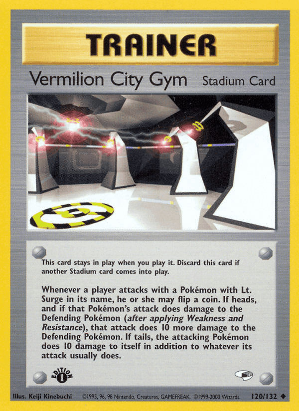 Vermilion City Gym, card 120 from Gym Heroes