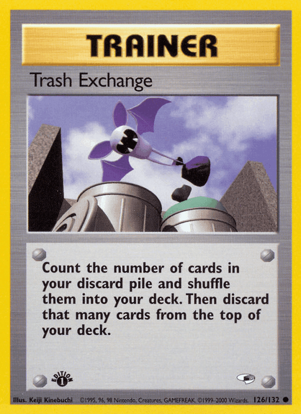 Trash Exchange, card 126 from Gym Heroes