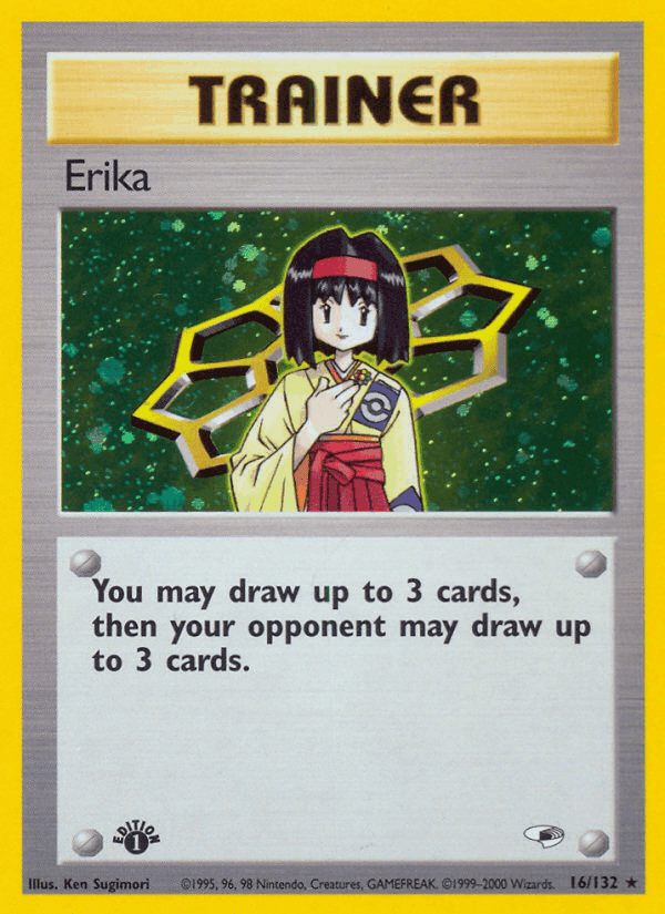 Erika, carte 16 de Gym Heroes