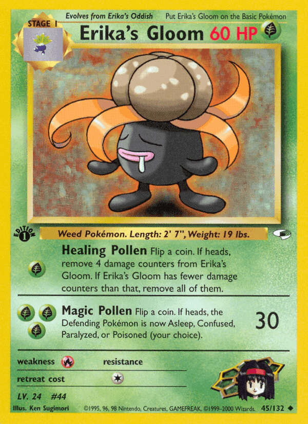 Erika's Gloom, carte 45 de Gym Heroes