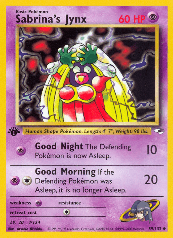 Sabrina's Jynx, carte 59 de Gym Heroes