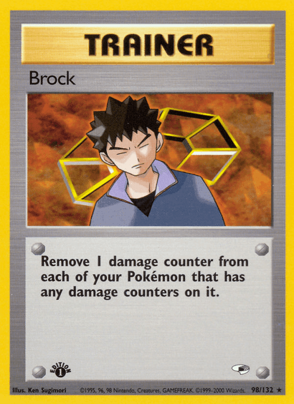 Brock, card 98 from Gym Heroes
