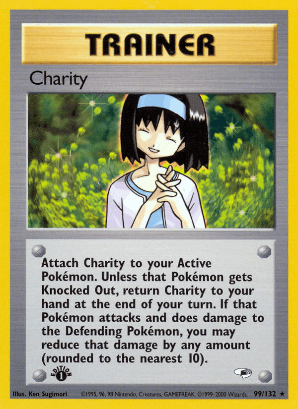 Charity, card 99 from Gym Heroes