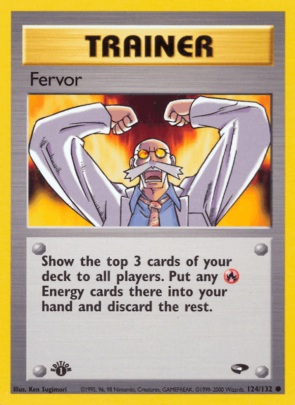 Fervor, card 124 from Gym Challenge