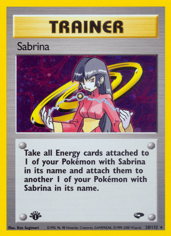 Sabrina, carta 20 de Gym Challenge