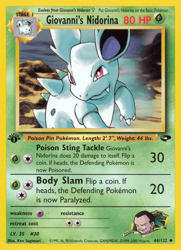 Gym Challenge の 44 番、Giovanni's Nidorina