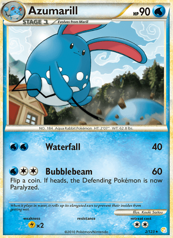 HeartGold SoulSilver の 2 番、Azumarill