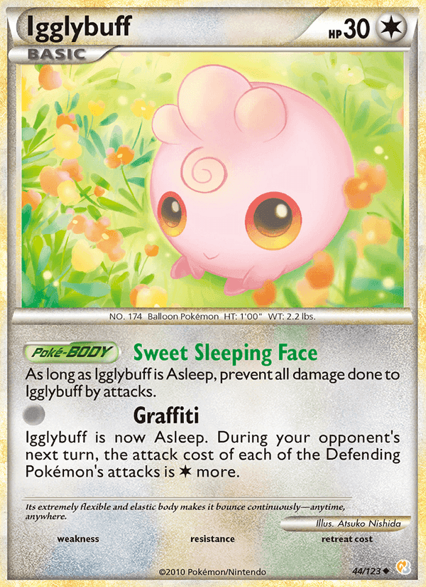 Igglybuff, carta 44 de HeartGold SoulSilver